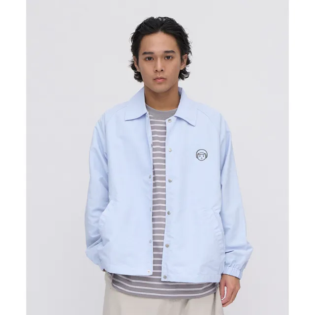 plain-me】男女款NORITAKE 抗UV教練外套CRV1135-242(黑白靛藍多色防曬