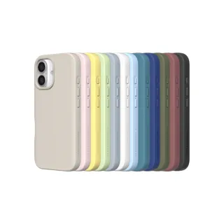 【RHINOSHIELD 犀牛盾】iPhone 16 Plus 6.7吋 SolidSuit 經典防摔背蓋手機保護殼(相機鍵開孔版)