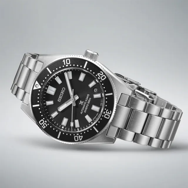 【SEIKO 精工】Prospex系列 代言人廣告款 三日鍊300米潛水機械錶/黑標40mm(SPB453J1/6R55-00G0D)