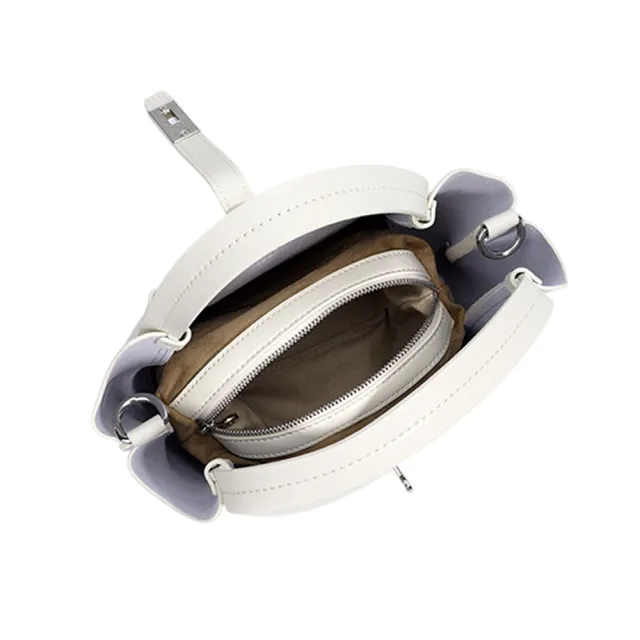 【ZENDAR】直播限定 台灣總代理 限量1折 頂級小牛皮菜籃子肩背包含內包 密卡系列 全新專櫃展示品(3色選)