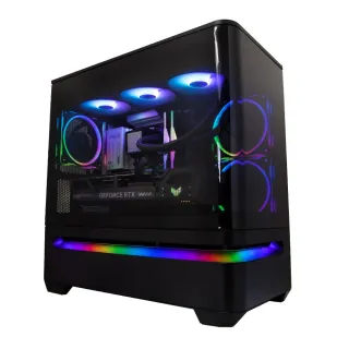 【華碩平台】U9廿四核RTX 5070{聖魔騎士}水冷電競機(Ultra 9 285K/B860/64G D5/2TB/WiFi6E)