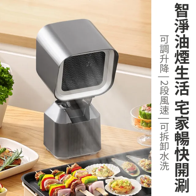 油煙機 家用小型油煙機 可移動桌面抽油煙機(烤肉吸煙機/油煙機/去油烟器/吸煙器)