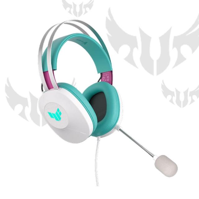 【ASUS 華碩】TUF Gaming H1 Gen II Hatsune Miku Edition 有線電競耳機(初音未來聯名款)