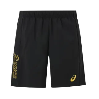 【asics 亞瑟士】童 平織短褲 兒童 夜光 亞洲版 訓練下著(2034B018-001)