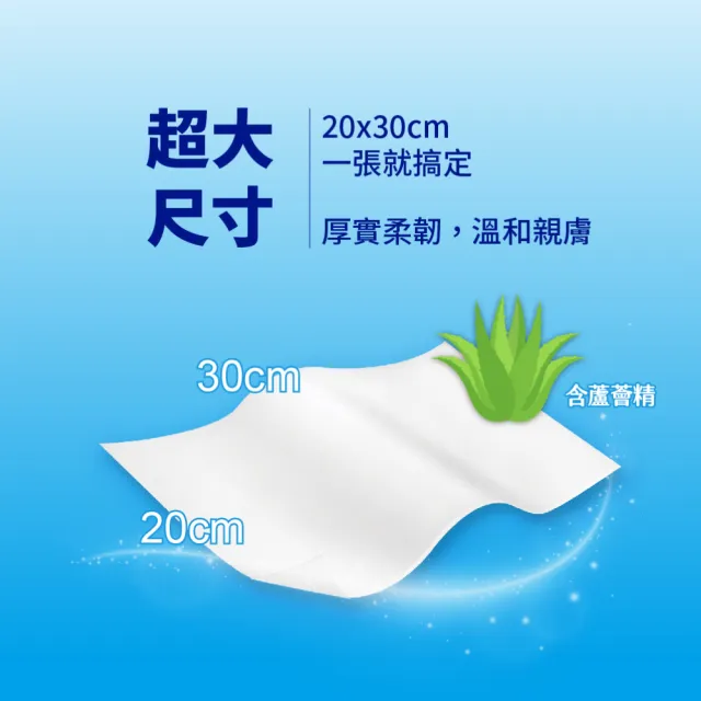 【安安成人】成人柔護濕巾-加大型(48抽x24包/箱-升級加蓋版)