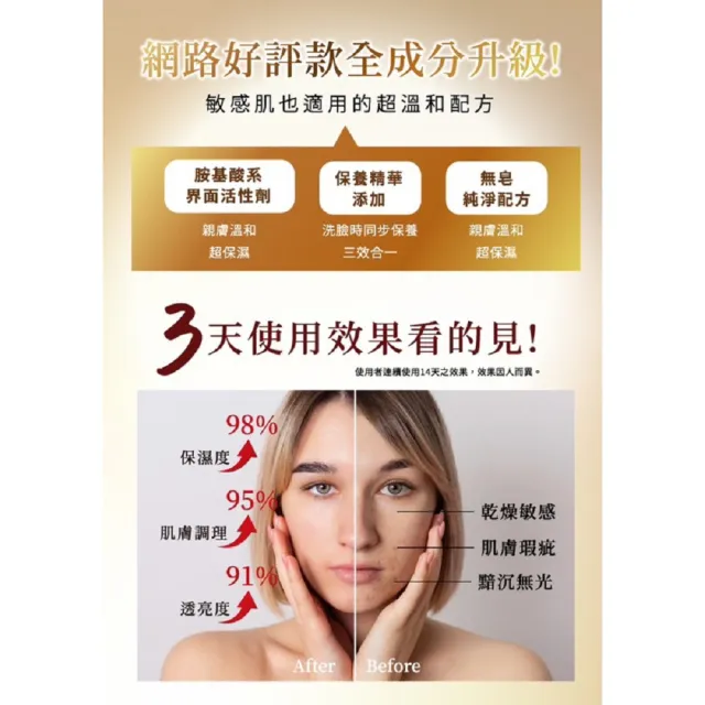【Cozy 世界水晶原礦與茶】升級版 J.xuan 78%酵母胺基酸潔顏露150ml*1(最強洗淨保濕保養型潔面)
