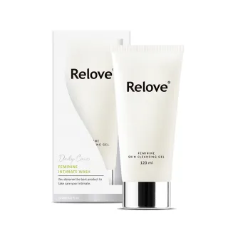 【Relove 官方直營】胺基酸私密潔淨精華凝露120ml(私密處清潔 涼感潔淨 PH3.8弱酸呵護)