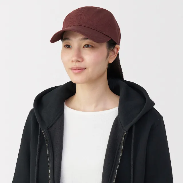 【MUJI 無印良品】棉斜紋織棒球帽(深米/深綠/棕色/黑色)