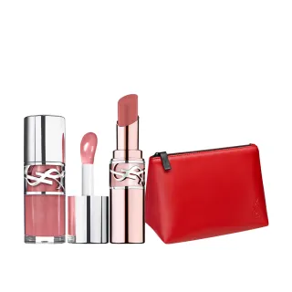 【YSL】官方直營 情挑誘光嫩美唇2入組(情挑誘光嫩唇凍+情挑誘光潤唇膏/任選一款/新品上市)