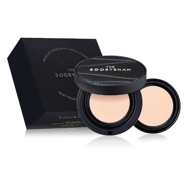 【Sooryehan 秀雅韓】官方直營 黑蘭極萃輕透氣墊粉餅 SPF50+ PA+++(正貨13g+補充蕊13g / 共2色)