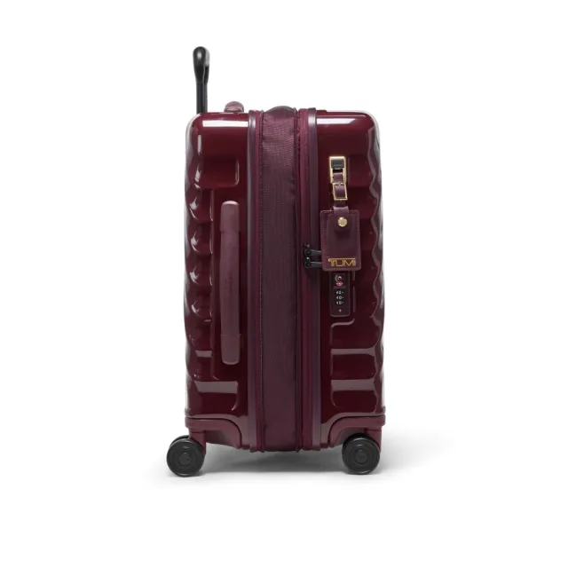 【TUMI】19 DEGREE 21 吋國際可擴充四輪登機箱-勃根地紅(TUMI 官方旗艦店)