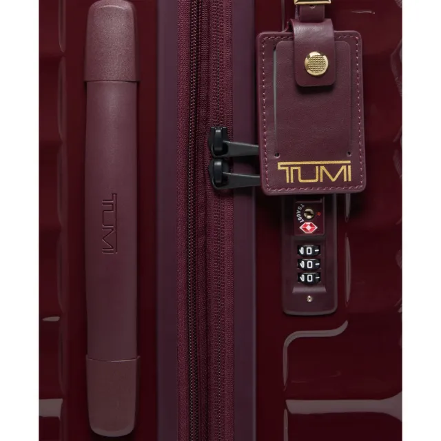 【TUMI】19 DEGREE 21 吋國際可擴充四輪登機箱-勃根地紅(TUMI 官方旗艦店)