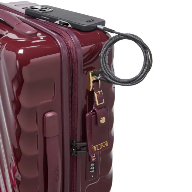 【TUMI】19 DEGREE 21 吋國際可擴充四輪登機箱-勃根地紅(TUMI 官方旗艦店)