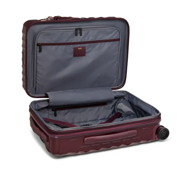 【TUMI】19 DEGREE 21 吋國際可擴充四輪登機箱-勃根地紅(TUMI 官方旗艦店)