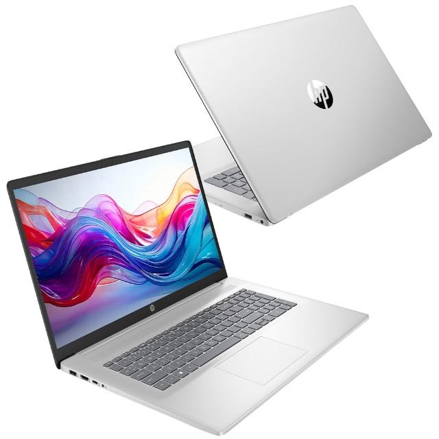 【HP 惠普】17吋 i5-1334U 輕薄效能筆電(17-cn3042TU/16G/512G SSD/Win11/星河銀)