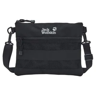 【Jack wolfskin 飛狼】LeiSure休閒旅遊斜側包隨身包(黑色)
