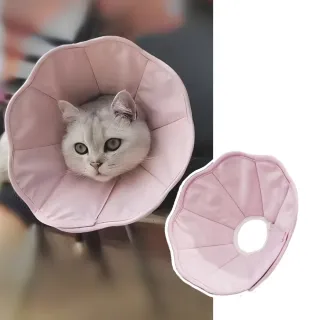 【花兒喵】EVA術後防舔傷口軟頭套(防咬圈 伊麗莎白圈 喇叭項圈 防舔圈 羞恥圈 貓咪 狗 節育 寵物美容)