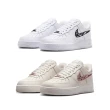 【NIKE 耐吉】休閒鞋 Air Force 1 液態金屬 猛毒 白色 黑色 米白 玫瑰金 女鞋 限量 潮流 穿搭(IF1686-101)