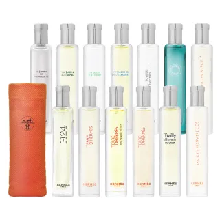 【Hermes 愛馬仕】系列香水 15ml 多款任選(國際航空版-布袋裝)