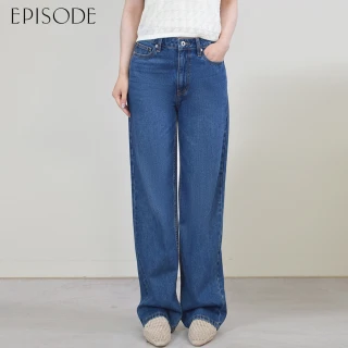 【EPISODE】休閒百搭顯瘦小直筒牛仔褲199201