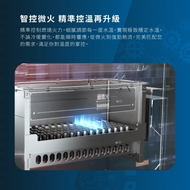 【SAKURA 櫻花】16L POWER四季溫智能恆溫熱水器DH1637H(FE式 原廠安裝-官方直營)