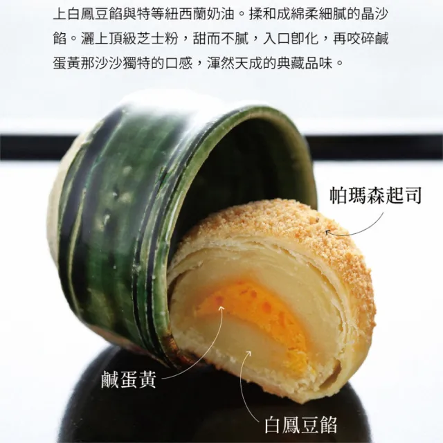 【阿聰師】晶饌月見6入禮盒x2盒(附提袋/伴手禮/台中/中秋/送禮/國宴/禮盒/外銷)_中秋 中秋禮盒