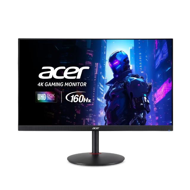 Acer 宏碁 XV272K 27吋 4K UHD IPS 電競顯示器 160Hz AMD FreeSync Premium HDR400 護眼遊戲螢幕