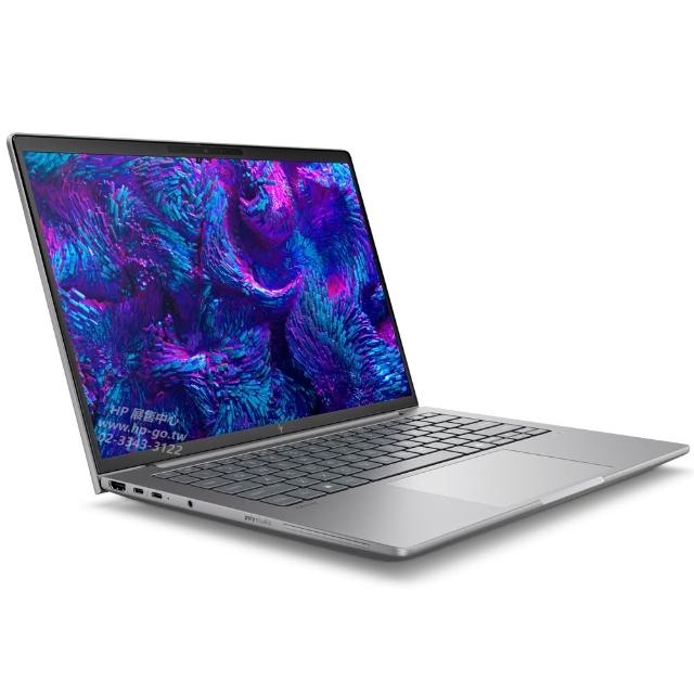 【HP 惠普】特仕升級64G_14吋Ultra 7 255H RTX500Ada行動工作站(ZBook 8 G1i 14/BR6U9PT/64G/1T SSD/1年保)