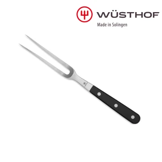 【WUSTHOF 三叉】德國三叉牌 CLASSIC 16cm 彎切肉叉