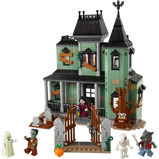 【LEGO 樂高】創意百變系列3合1 31167 鬧鬼豪宅(建築模型 DIY積木 兒童玩具 積木)