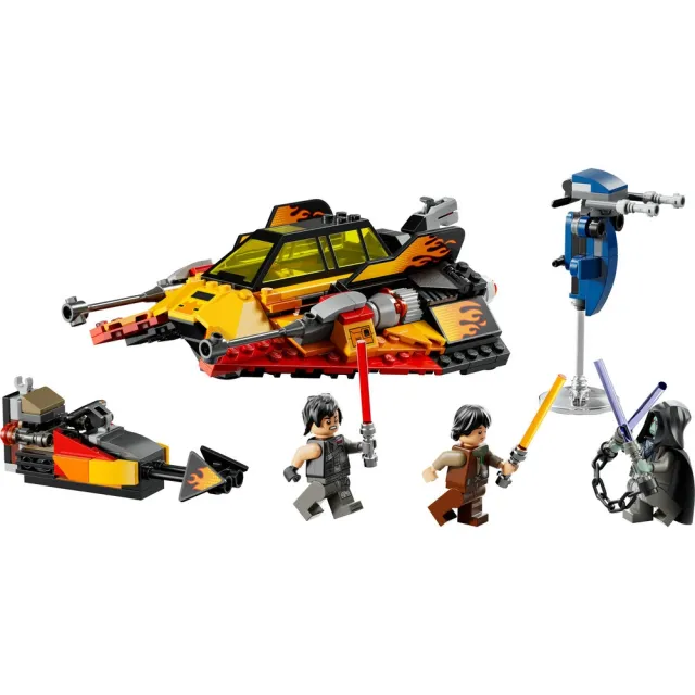 【LEGO 樂高】星際大戰系列 75414 The Force Burner Snowspeeder(星戰 Star Wars 兒童玩具 積木)