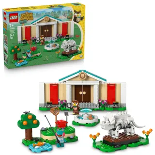 【LEGO 樂高】動物森友會系列 77056 傅達與森林博物館(動森 電玩遊戲 貓頭鷹傅達 玩具積木)