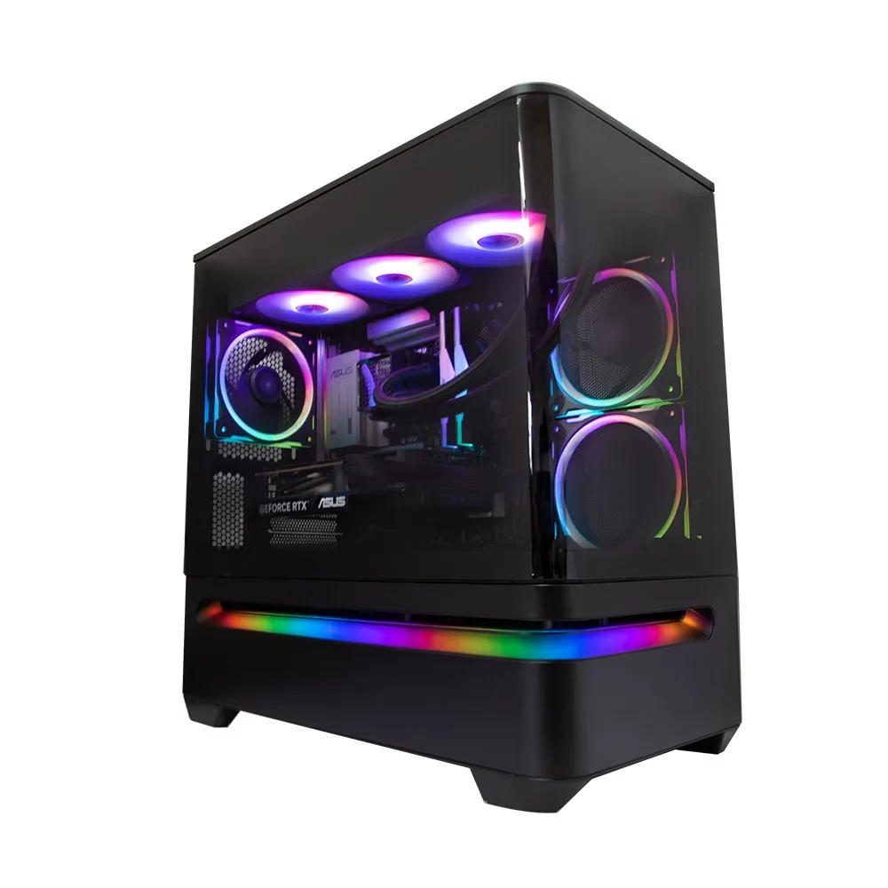 【華碩平台】U9廿四核RTX5060Ti 8G Win11{禁衛悍將W}水冷電競機(Ultra 9 285K/B860/64G D5/1TB/WiFi6E)