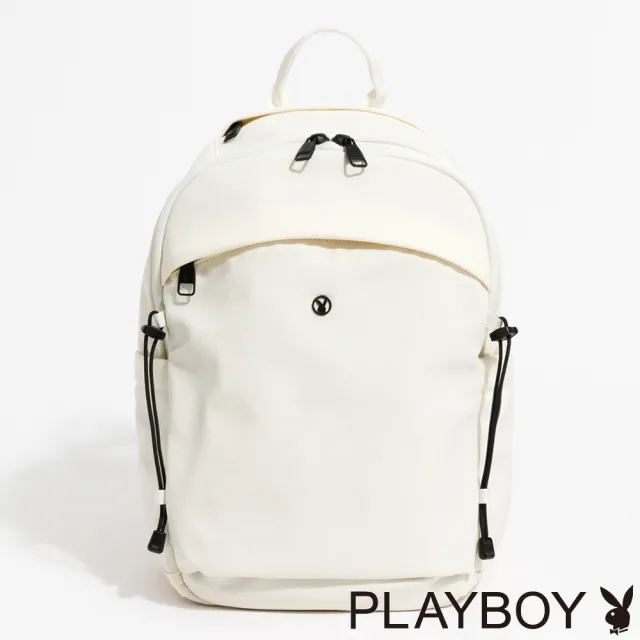 【PLAYBOY】後背包  Fancy-free系列(米色)