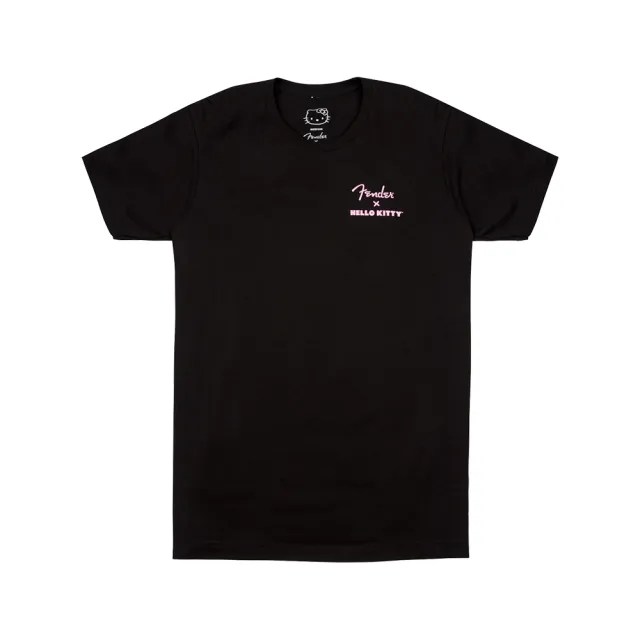【Fender】x Hello Kitty Black Back Logo Tee 聯名款T恤(海國)