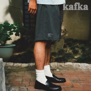 【plain-me】男女款 KAFKA KFK 防潑水西料休閒短褲(褲子 短褲 男女褲 西裝材質 抗皺)