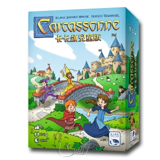 【新天鵝堡桌遊】卡卡頌兒童版  Carcassonne Kids(學齡前必選)