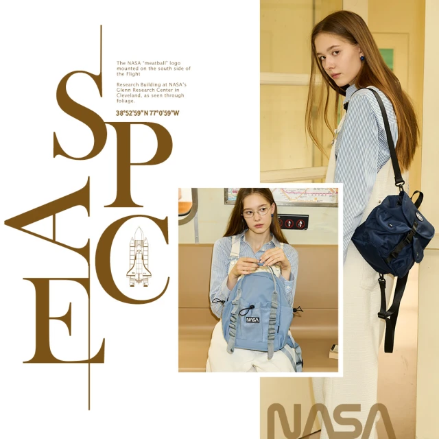 【NASA SPACE授權】買一送一。買後背包送品牌手機包│美國 太空旅人 大容量 旅行後背包 電腦包(多款)