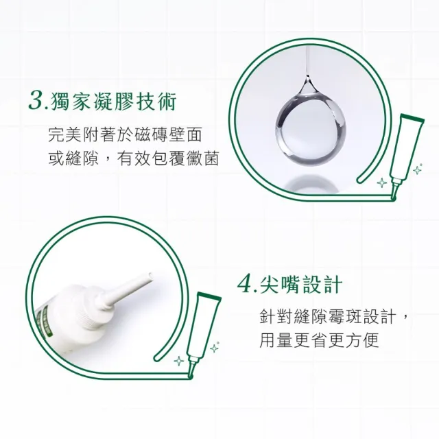 【Have Green Days 綠綠好日】益生菌深層除霉凝膠150g(台灣製造 浴室除霉 大容量)