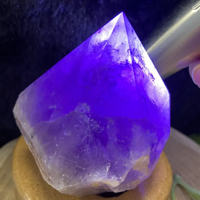 【Cocozy世界水晶原礦】剛果紫晶大牙拋光擺件 02-6(緩和情緒 平衡能量)