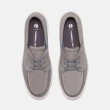 【Timberland 官方旗艦】男款灰色低筒皮革休閒鞋(A6C92EL8)
