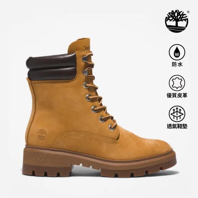 【Timberland】女款小麥色Cortina Valley防水6吋靴(A5N9S231)