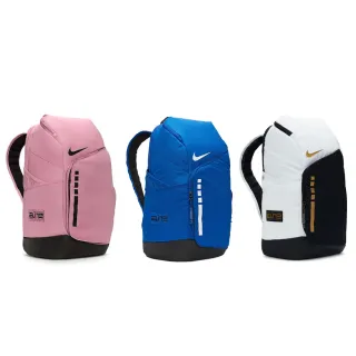 【NIKE 耐吉】後背包 Hoops Elite Pro 氣墊背帶 黑色 白色 粉色 藍色 籃球 大容量 實用(DX9786-100)