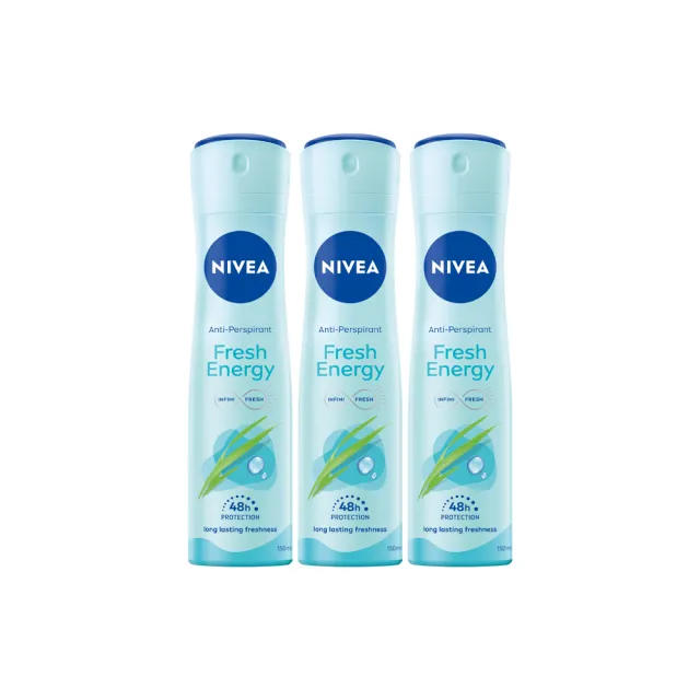 【NIVEA】止汗爽身乳液50ml/噴霧150mlx6(長效止汗配方)