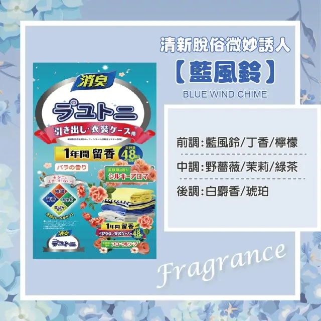 【團購好物】日本防蟲芳香包10袋(48包/袋 樟腦丸 除臭 驅蟲 香氛袋)