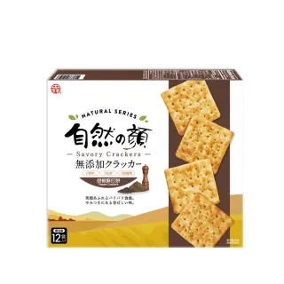 【中祥】自然之顏蘇打餅乾 盒裝箱購(紫菜/香蔥/胡椒/地震防災/零食/餅乾)