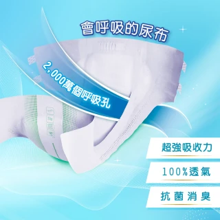 【添寧】新升級 長效/夜用型成人紙尿褲M/L-XL 兩箱組(6包/箱購 黏貼型)