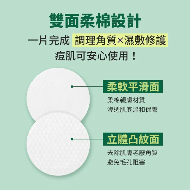 【曼秀雷敦】官方直營 Acnes積雪草舒緩修護棉片 70片(舒緩痘肌不適 平衡油脂 溫和煥膚)