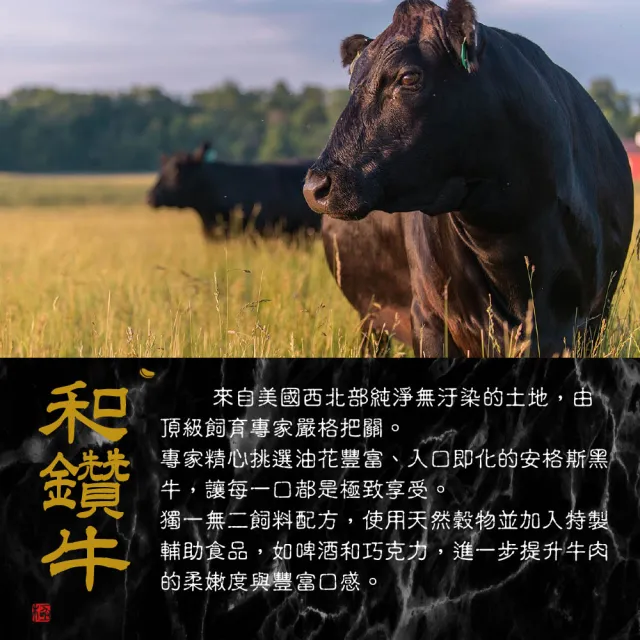 【漢克嚴選】美國和鑽牛PRIME雪花嫩肩牛排8片(_牛肉生鮮首選)
