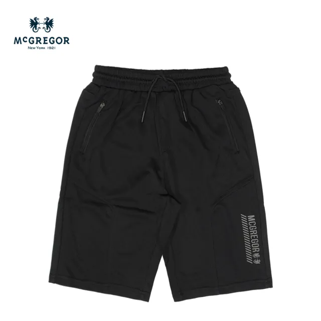 【MCGREGOR 瑪格麗格】針織休閒五分短褲-男童款(231208字體印花圖案)